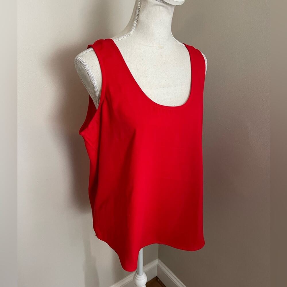 J Crew Red Blouse